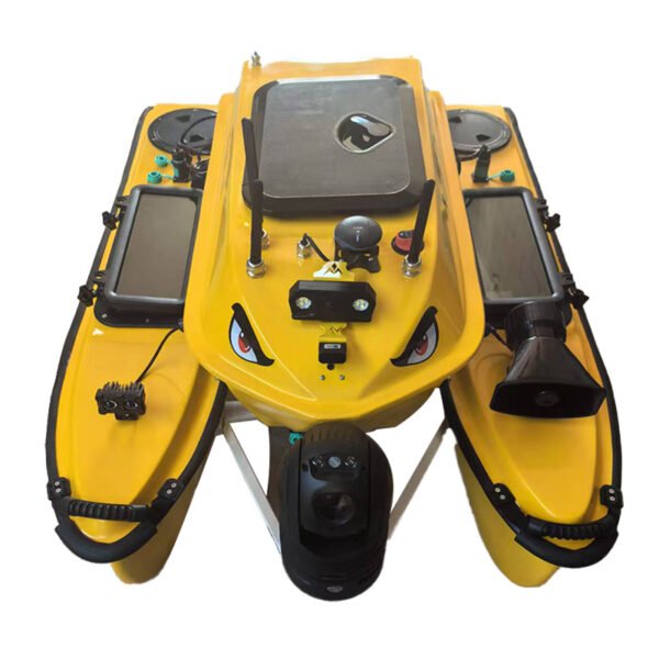Catamaran unmanned vessel for concealed pipe exploration - Image 4