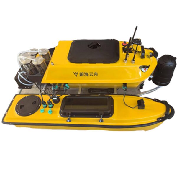 Catamaran unmanned vessel for concealed pipe exploration - Image 3