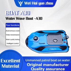 Water Wave Boat -A30 New options for concealed pipe detection and underwater rescue and salvage