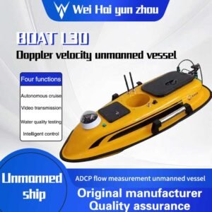 Custom eco-friendly unmanned vessels for automatic water sample collection and water quality sampling.